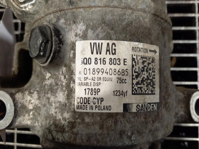 bontott SKODA FABIA III Klímakompresszor