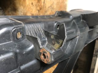 bontott SKODA FABIA III Homlokfal (Üres lemez)