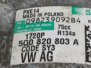 bontott SKODA FABIA III Klímakompresszor