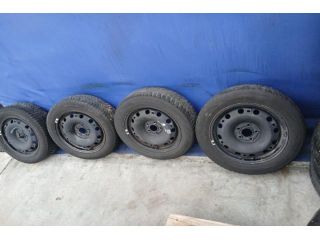 bontott SKODA FABIA III Acélfelni Szett Gumival