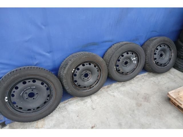 bontott SKODA FABIA III Acélfelni Szett Gumival