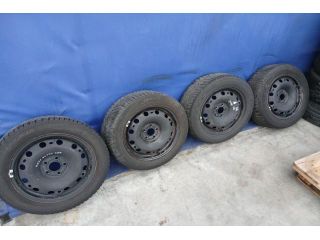 bontott SKODA FABIA III Acélfelni Szett Gumival