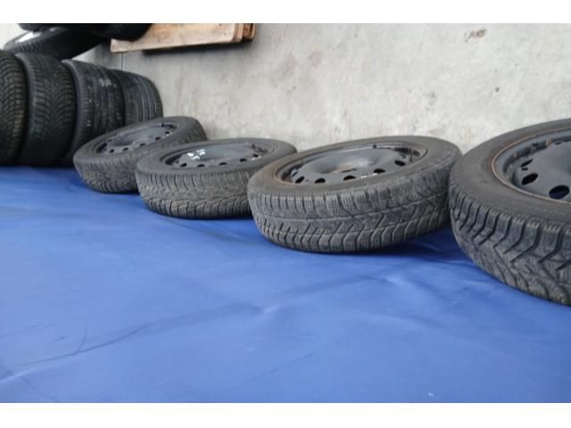 bontott SKODA FABIA III Acélfelni Szett Gumival