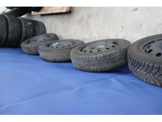 bontott SKODA FABIA III Acélfelni Szett Gumival