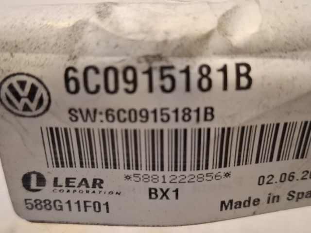 bontott SKODA FABIA III Akkumulátor Saru Elektronikával