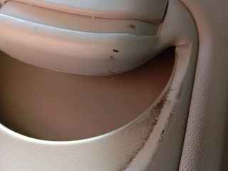 bontott SKODA FABIA III Bal B Oszlop Burkolat