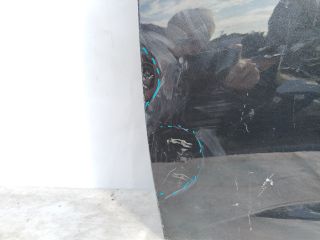 bontott SKODA FABIA III Bal első Ajtó (Üres lemez)