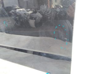 bontott SKODA FABIA III Bal első Ajtó (Üres lemez)