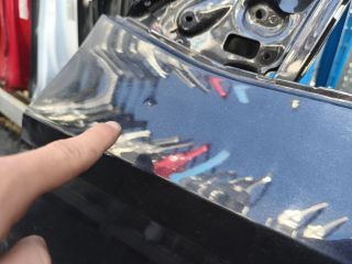 bontott SKODA FABIA III Bal első Ajtó (Üres lemez)