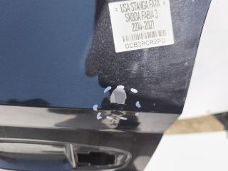 bontott SKODA FABIA III Bal első Ajtó (Üres lemez)