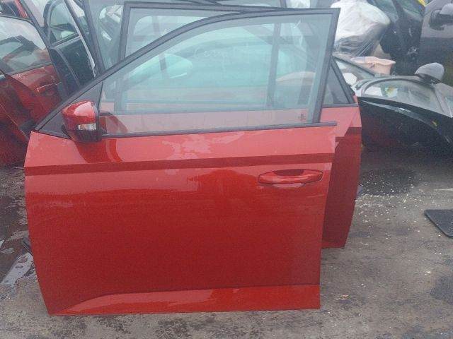 bontott SKODA FABIA III Bal első Ajtó (Üres lemez)