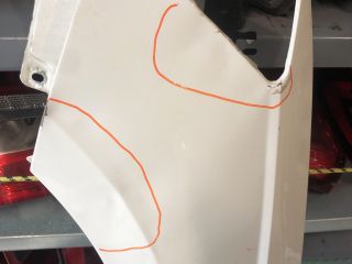 bontott SKODA FABIA III Bal első Sárvédő