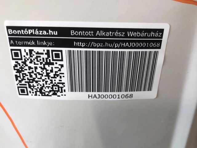 bontott SKODA FABIA III Bal első Sárvédő