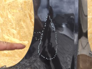 bontott SKODA FABIA III Bal első Sárvédő