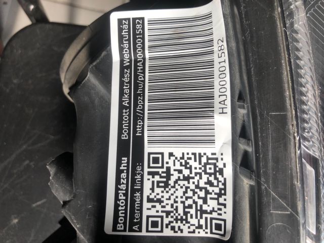 bontott SKODA FABIA III Bal Fényszóró