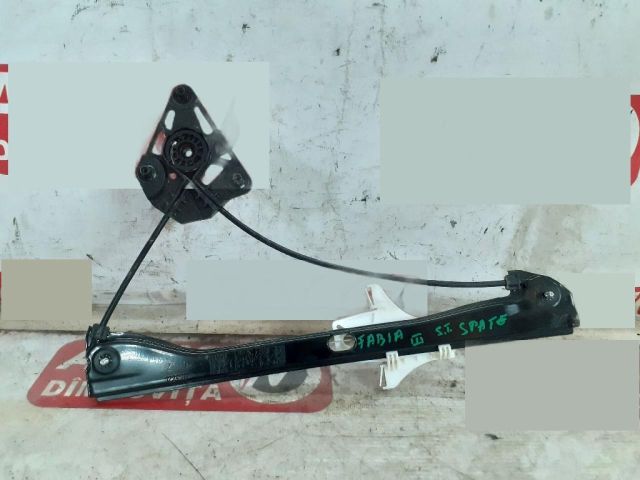 bontott SKODA FABIA III Bal hátsó Ablakemelő Szerkezet (Elektromos)