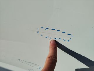 bontott SKODA FABIA III Bal hátsó Ajtó (Üres lemez)