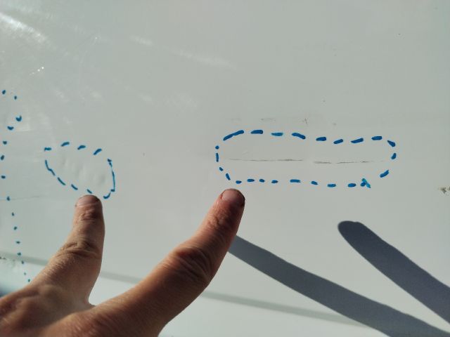 bontott SKODA FABIA III Bal hátsó Ajtó (Üres lemez)