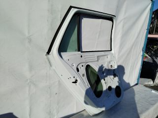 bontott SKODA FABIA III Bal hátsó Ajtó (Üres lemez)