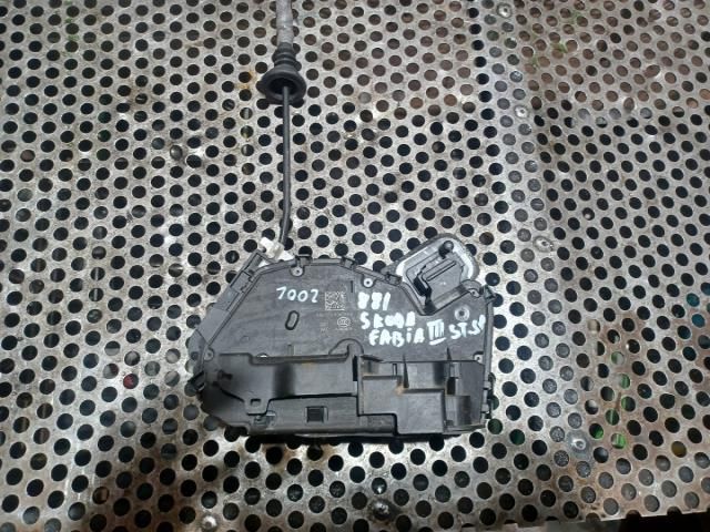 bontott SKODA FABIA III Bal hátsó Ajtózár