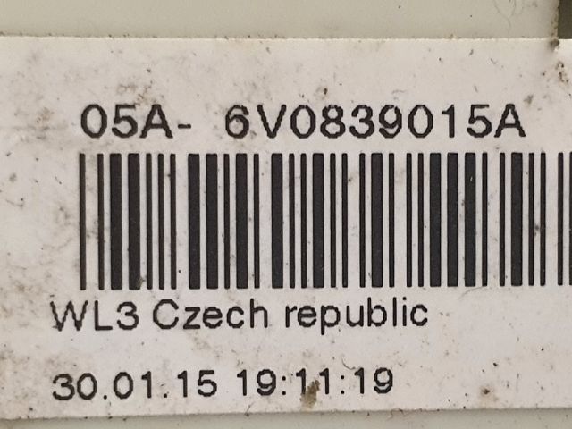 bontott SKODA FABIA III Bal hátsó Ajtózár