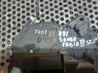 bontott SKODA FABIA III Bal hátsó Ajtózár