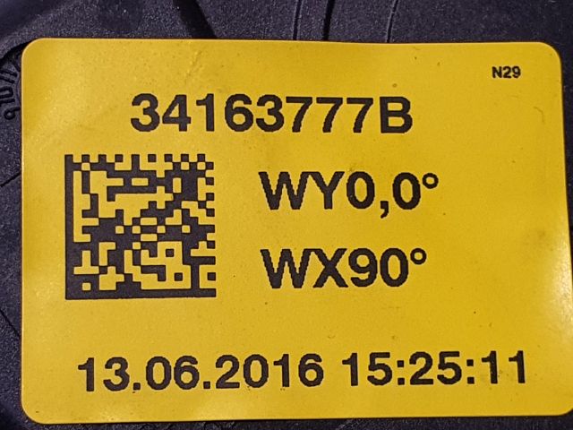 bontott SKODA FABIA III Bal hátsó Biztonsági Öv