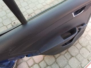 bontott SKODA FABIA III Bal hátsó Fixüveg (Ajtóban)