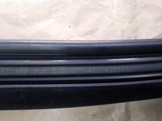 bontott SKODA FABIA III Bal hátsó Fixüveg (Ajtóban)