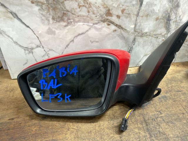 bontott SKODA FABIA III Bal Visszapillantó Tükör (Elektromos)