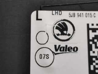 bontott SKODA FABIA III Bal Xenon Fényszóró