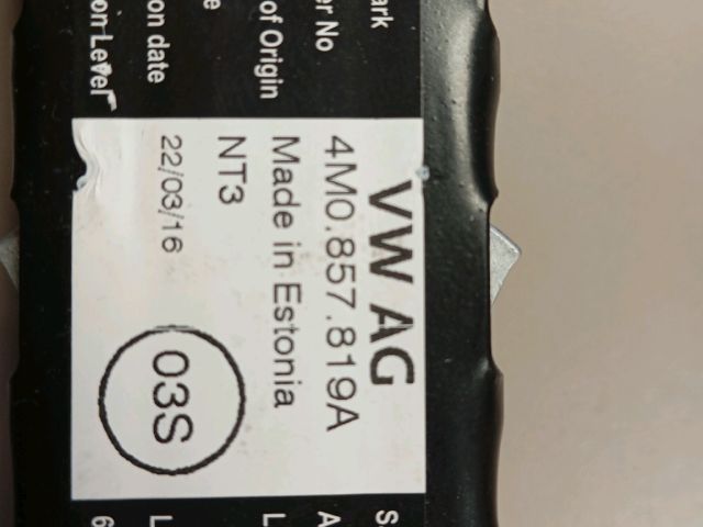 bontott SKODA FABIA III Biztonsági Öv Magasság Állító