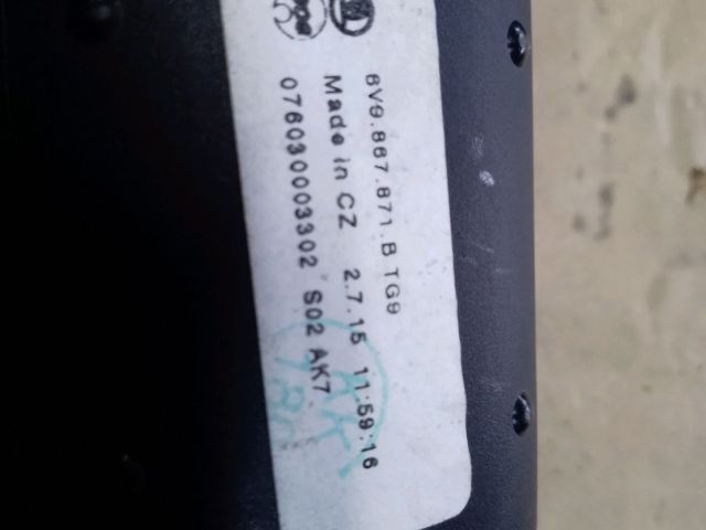 bontott SKODA FABIA III Csomagtér Roló