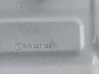 bontott SKODA FABIA III Csomagtérajtó (Üres lemez)