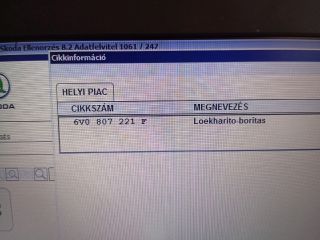 bontott SKODA FABIA III Első Lökhárító (Részeivel)