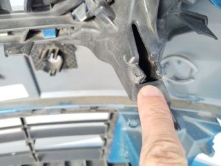 bontott SKODA FABIA III Első Lökhárító (Üresen)