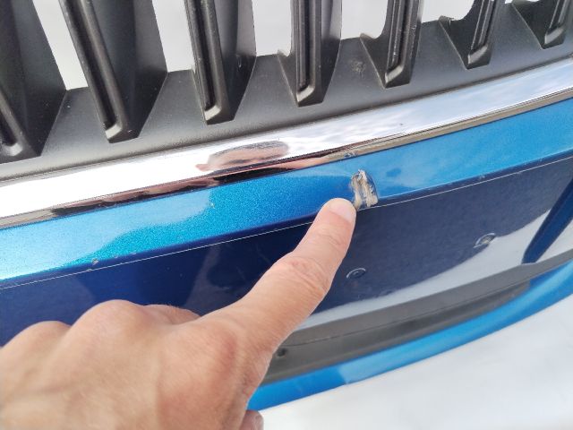 bontott SKODA FABIA III Első Lökhárító (Üresen)