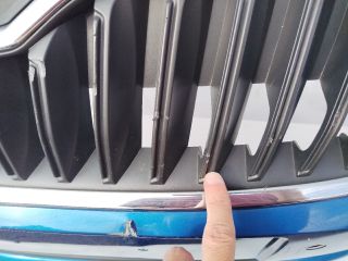 bontott SKODA FABIA III Első Lökhárító (Üresen)