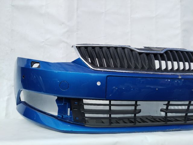 bontott SKODA FABIA III Első Lökhárító (Üresen)