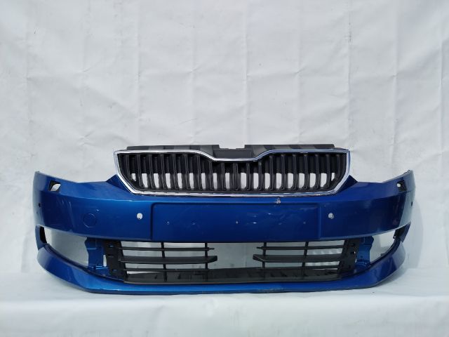 bontott SKODA FABIA III Első Lökhárító (Üresen)