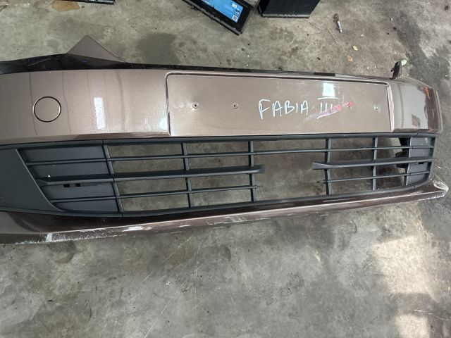 bontott SKODA FABIA III Első Lökhárító (Üresen)