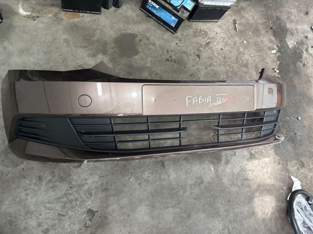 bontott SKODA FABIA III Első Lökhárító (Üresen)