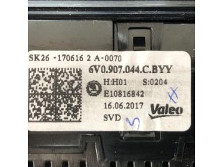 bontott SKODA FABIA III Fűtéskapcsoló (digit klímás)