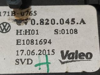 bontott SKODA FABIA III Fűtéskapcsoló (manuális klímás)