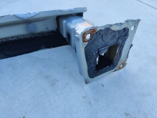 bontott SKODA FABIA III Hátsó Lökhárító Merevítő (Fém)