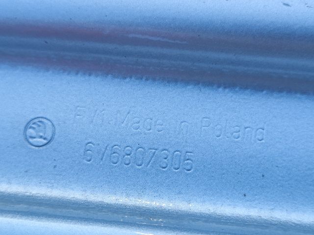 bontott SKODA FABIA III Hátsó Lökhárító Merevítő (Fém)