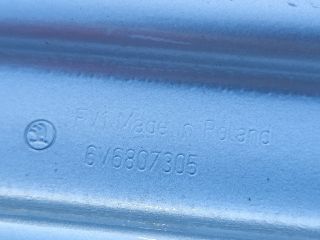 bontott SKODA FABIA III Hátsó Lökhárító Merevítő (Fém)