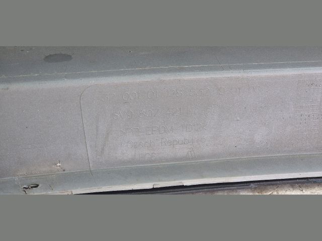 bontott SKODA FABIA III Hátsó Lökhárító (Üresen)