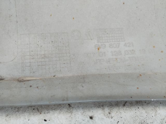 bontott SKODA FABIA III Hátsó Lökhárító (Üresen)