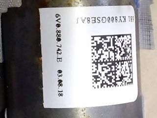 bontott SKODA FABIA III Jobb első Függöny Légzsák